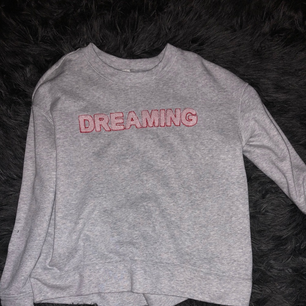 Grey sweatshirt